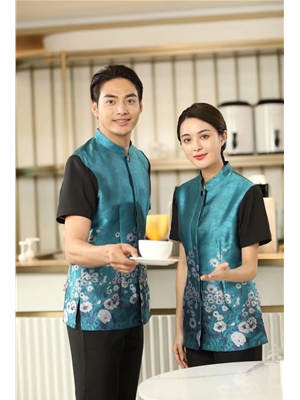 中式男女繡花系列酒店服
